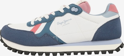 Pepe Jeans Sneaker 'BRIT' in 36 in navy / cyanblau / altrosa / weiß, Produktansicht
