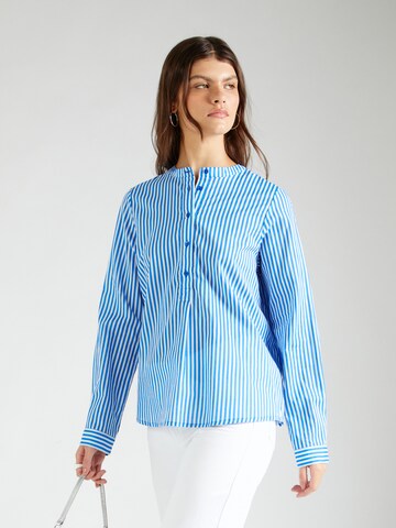 Lollys Laundry Blouse 'Lux' in Blue: front