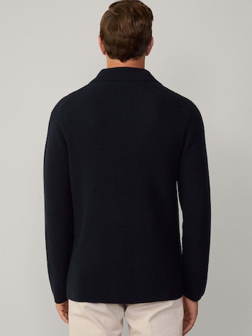 Hackett London Strickjacke in Blau