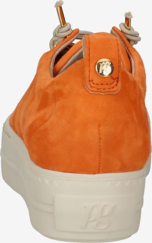 Baskets basses Paul Green en orange