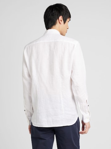 BOGNER Regular fit Button Up Shirt 'Timi' in White