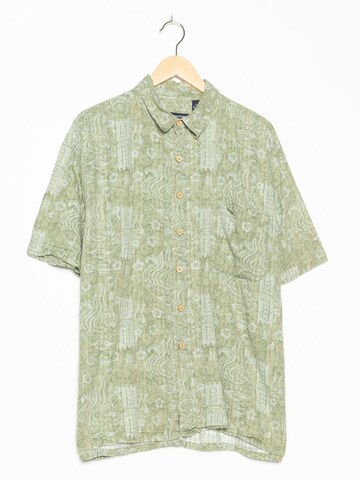 Roundtree & Yorke Button Up Shirt in XL-XXL in Green: front