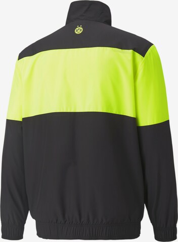PUMA Athletic Jacket 'BVB Prematch' in Black