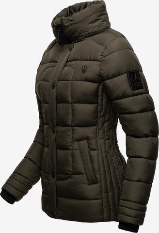 MARIKOO Winterjacke 'Qesraa' in Grau