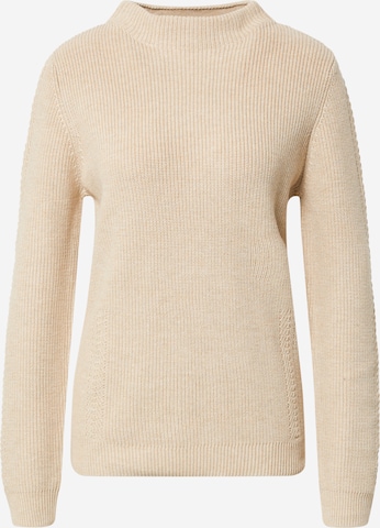 s.Oliver Sweater in Beige: front