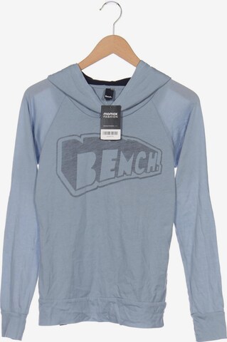 BENCH Sweatshirt & Zip-Up Hoodie in S in Blue: front