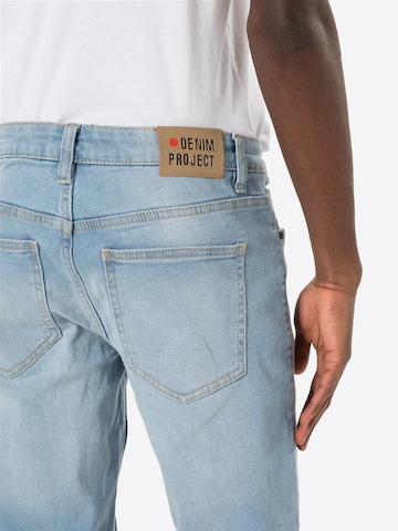 Denim Project גזרת סלים ג'ינס 'Mr. Red' בכחול