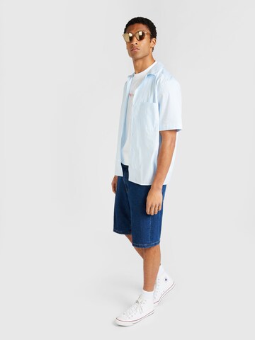 Calvin Klein Regular fit Srajca | modra barva