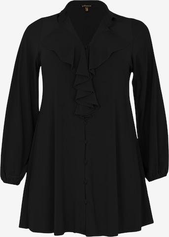 Yoek Blouse in Black: front