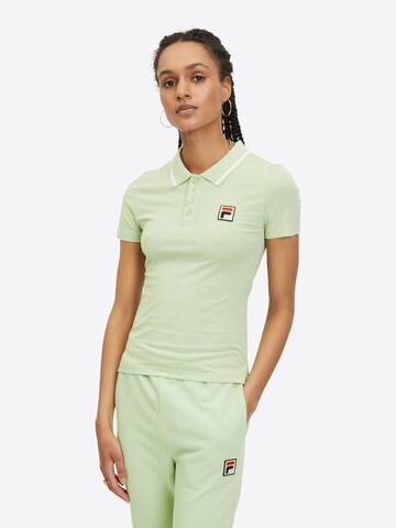 FILA Μπλουζάκι 'LEUBEN' σε πράσινο: μπροστά