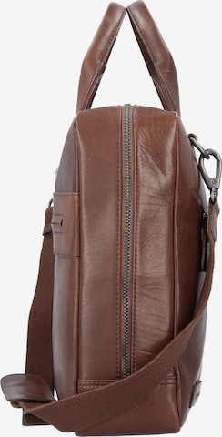 Plevier Document Bag in Brown