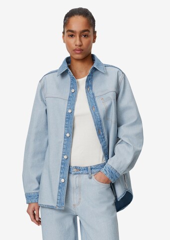 Marc O'Polo DENIM Blouse in Blauw: voorkant