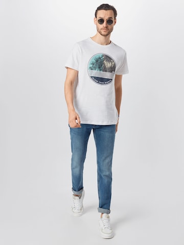 BLEND T-Shirt in Weiß