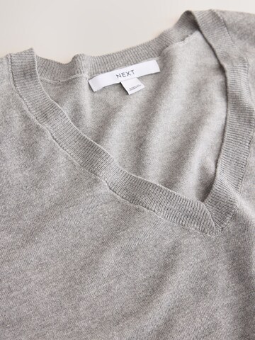 Next Sweter w kolorze szary