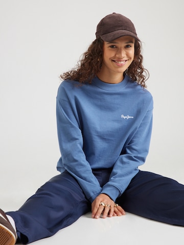 Pepe Jeans - Sudadera 'STY' en azul: frente