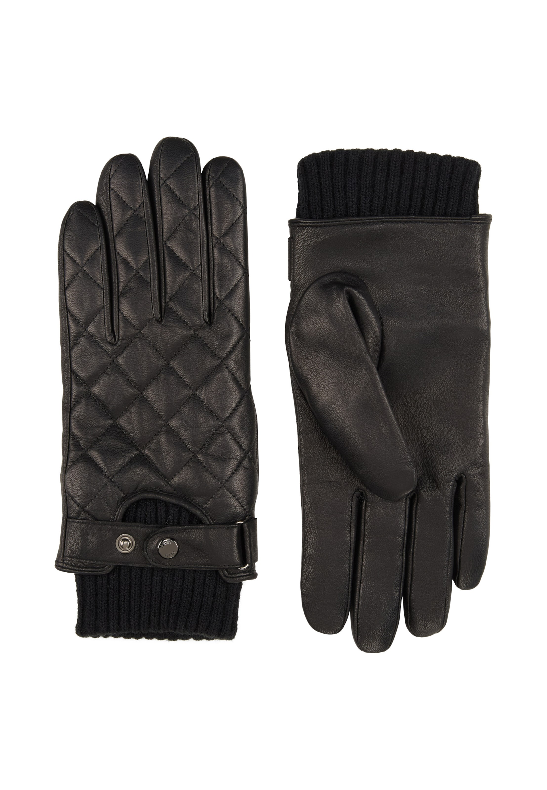 JOOP! Full finger gloves in Black
