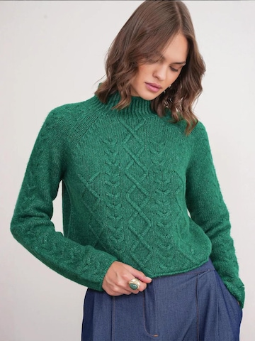 Pullover 'Pullover' di MixRay in verde: frontale