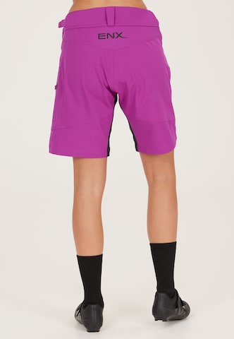 ENDURANCE Regular Workout Pants 'Jamilla' in Purple