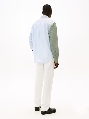 TOMMY HILFIGER Rovný strih Košeľa - Modrá