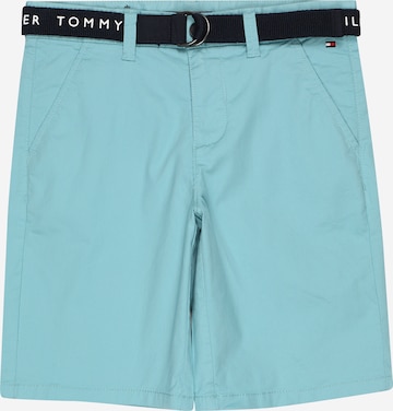 TOMMY HILFIGER Kalhoty – modrá: přední strana