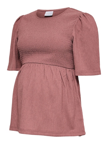MAMALICIOUS Blouse in Roze: voorkant