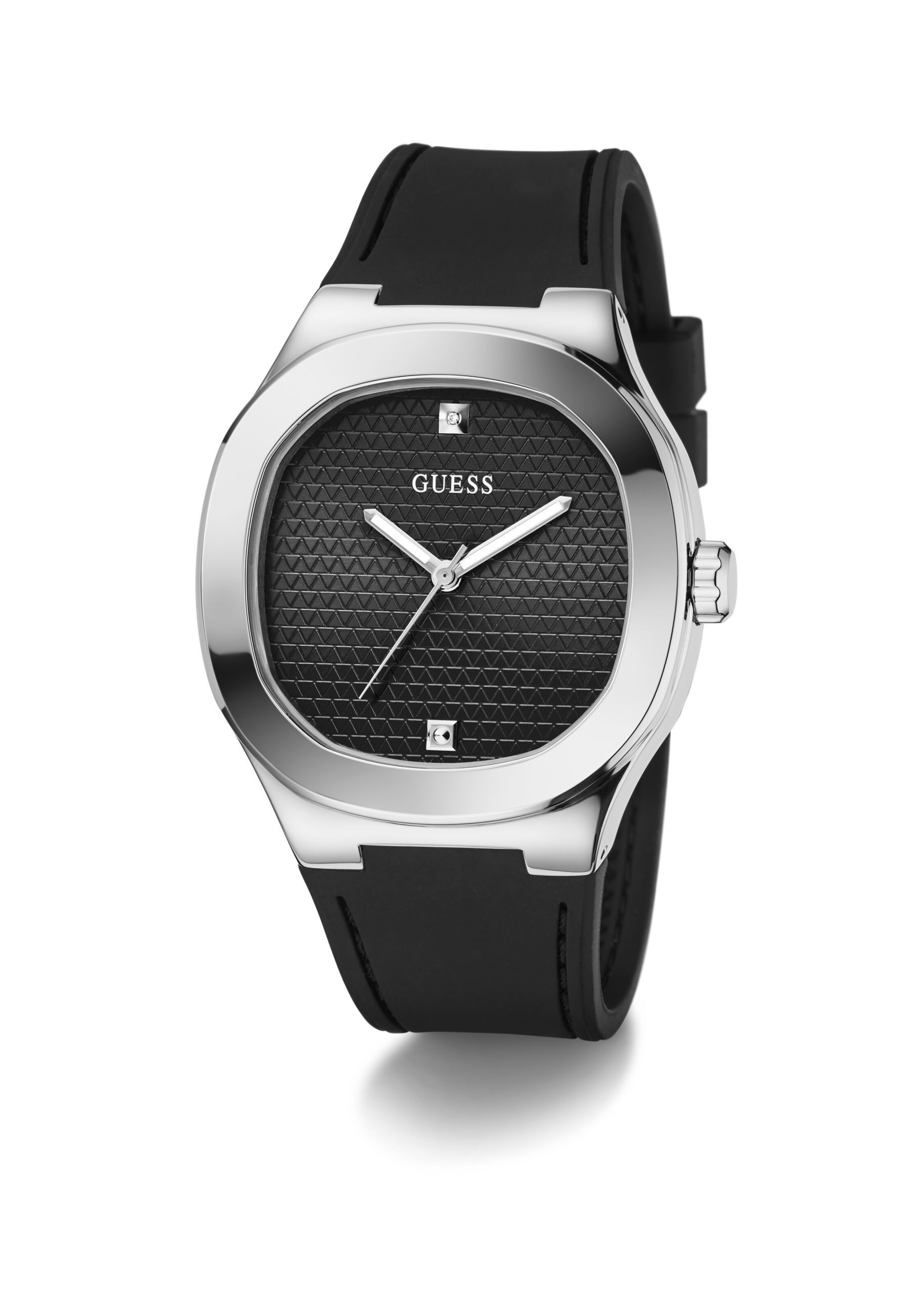 GUESS Analog Watch 'HEADLINE' in Black