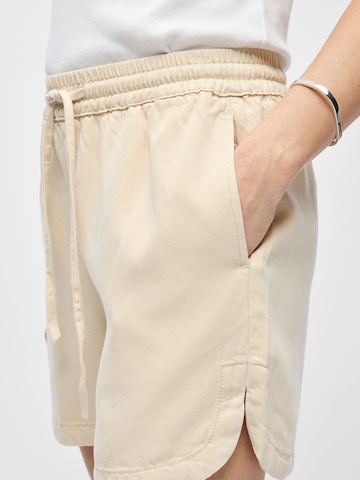 OBJECT Loosefit Shorts 'OBJFrame' in Beige