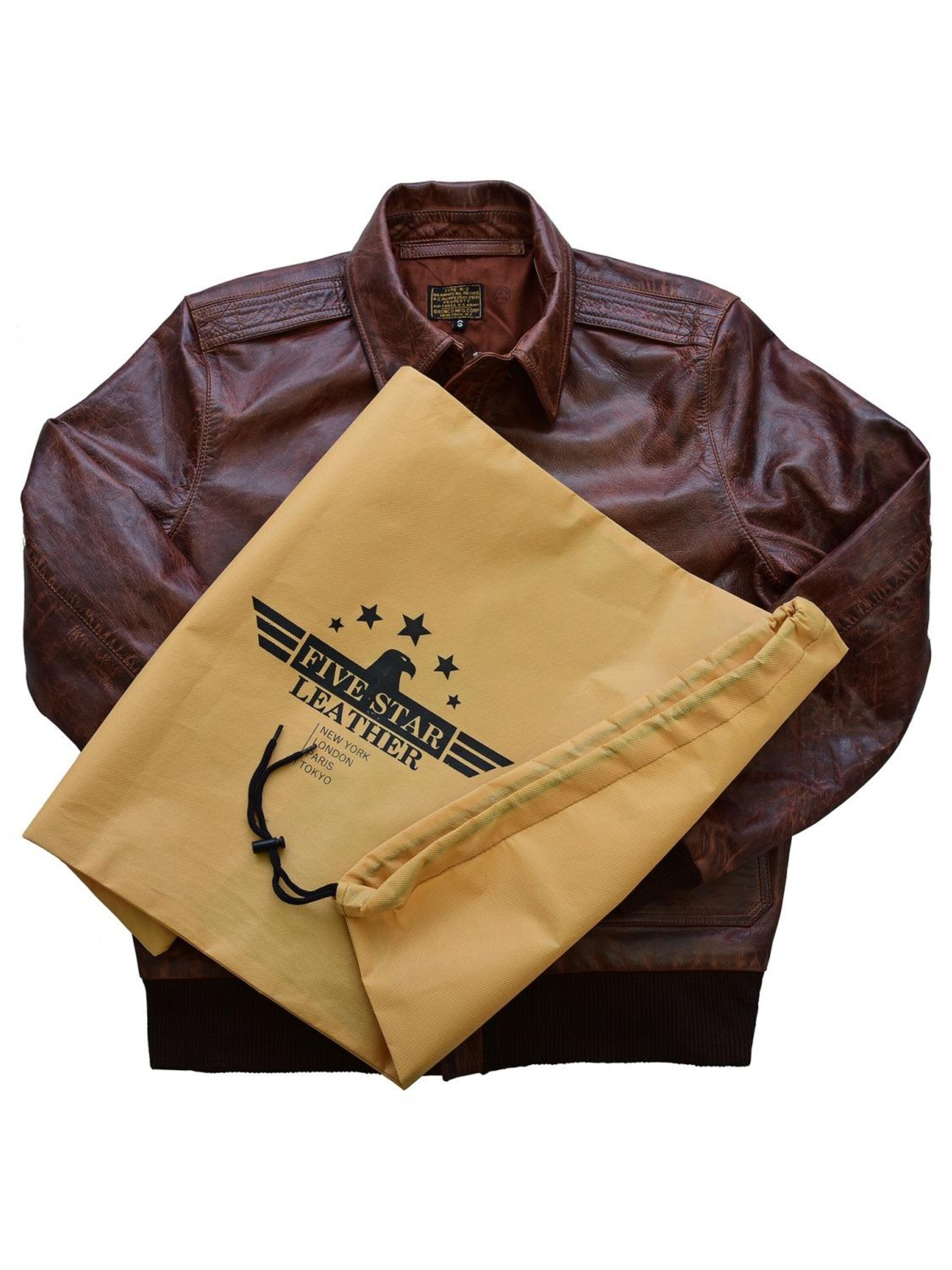 BAALLO Between-Season Jacket 'A2' in Brown