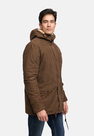 Veste d’hiver 'Ledley' INDICODE JEANS en marron