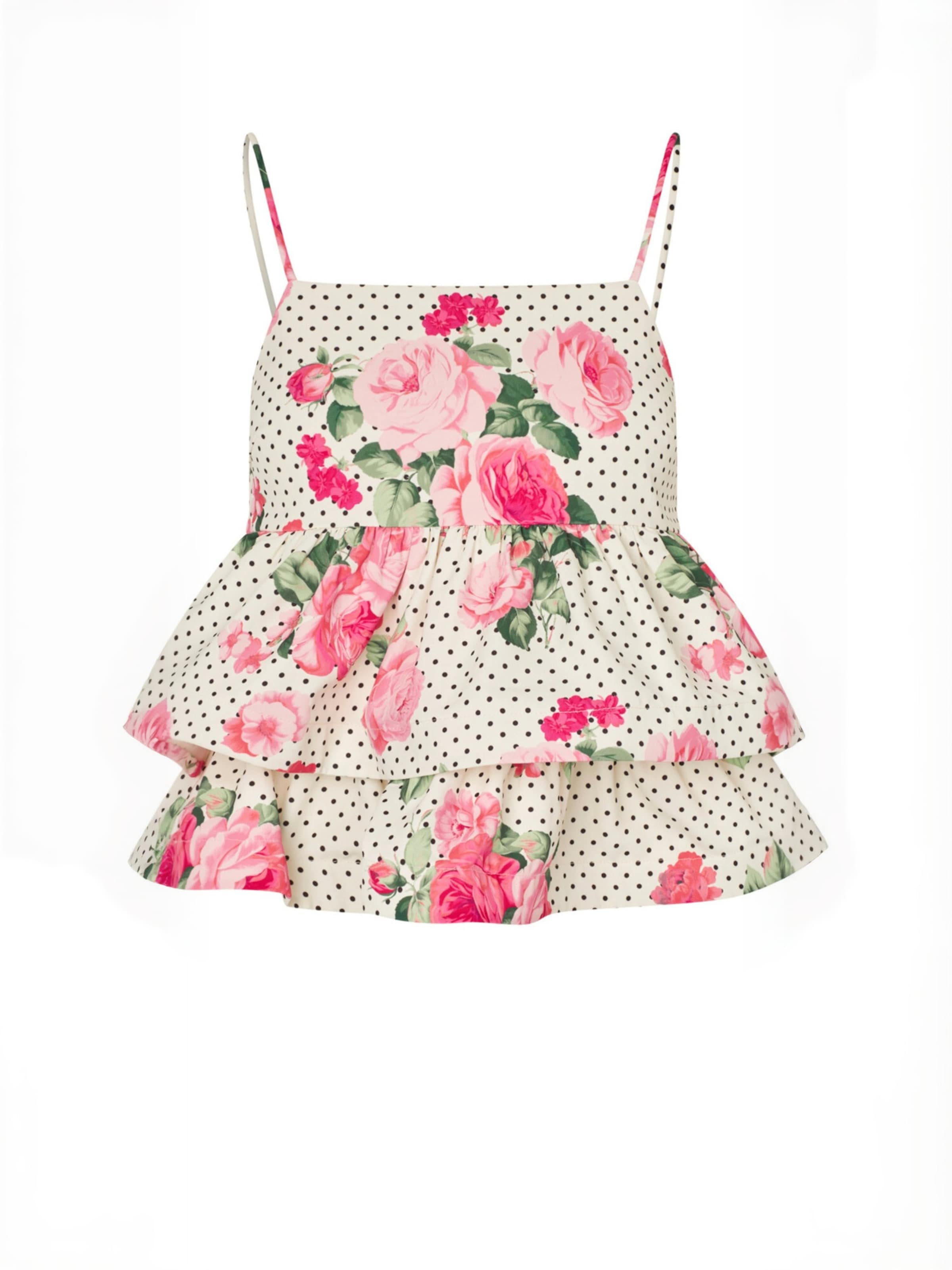 Crās Top ' Josellecras ' in Pink: front