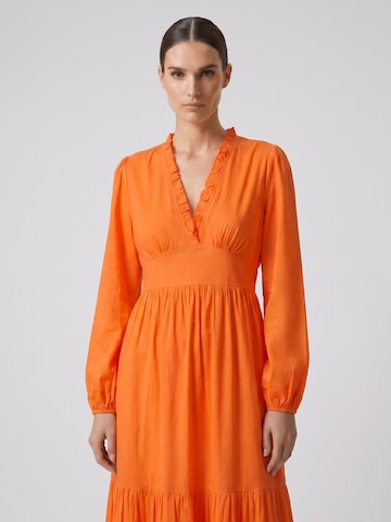 americandreams Jurk 'Umi' in Oranje: voorkant