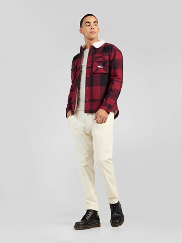 Tommy Jeans Jacke in Rot