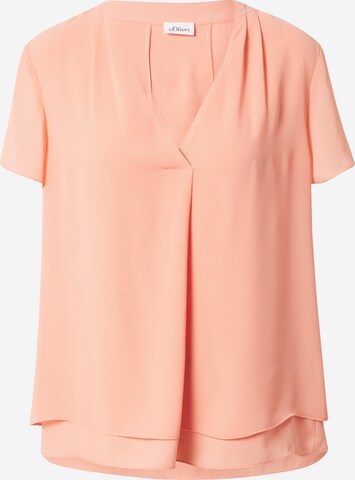 s.Oliver BLACK LABEL - Blusa en naranja: frente