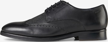 JOOP! Lace-Up Shoes in Black: front