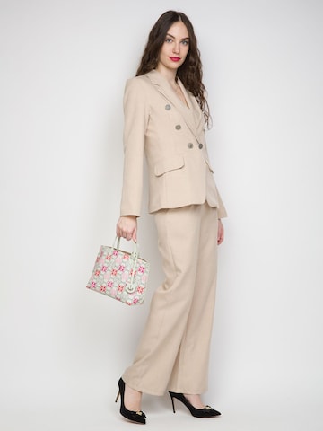 PINKO Handbag 'Carrie Shopper Classic' in White: front