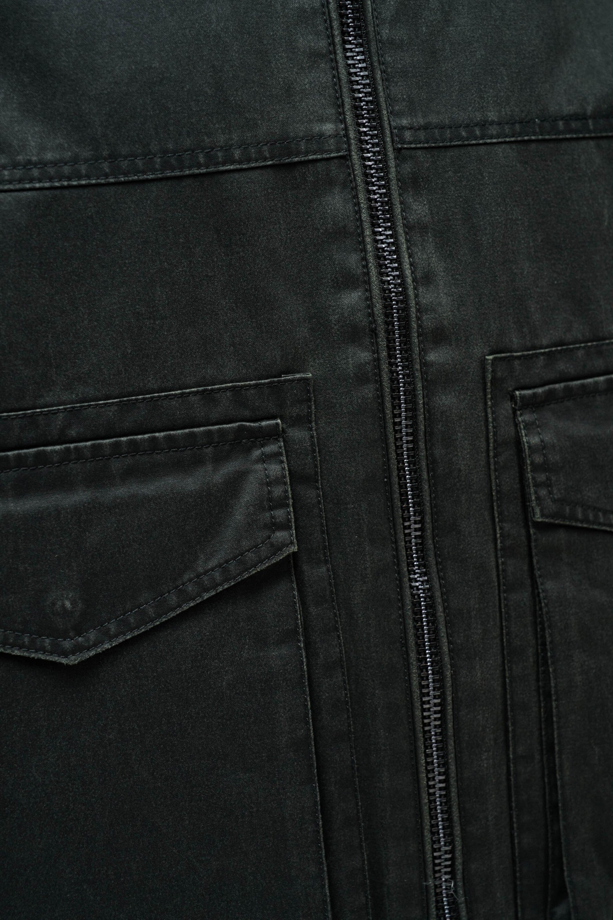 Salsa Jeans Tussenjas in Groen