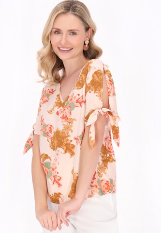 Usha Blouse 'Fashion Look' in Beige: front