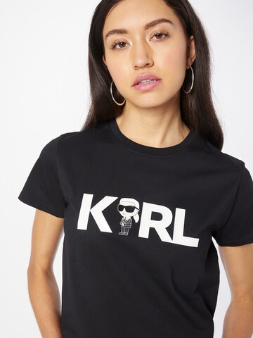 Karl Lagerfeld - Camiseta en negro