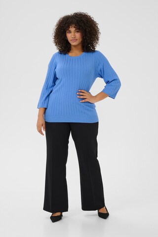 Pull-over 'Lizzy' KAFFE CURVE en bleu