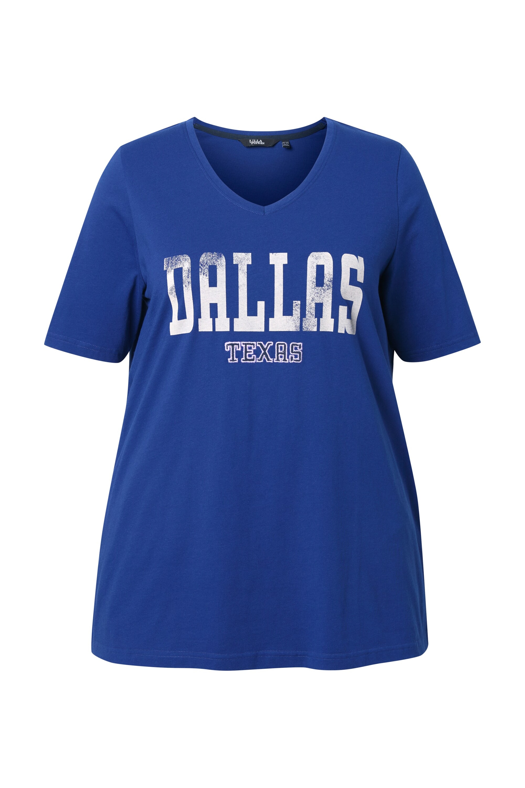 Ulla Popken Koszulka w kolorze niebieski: przód