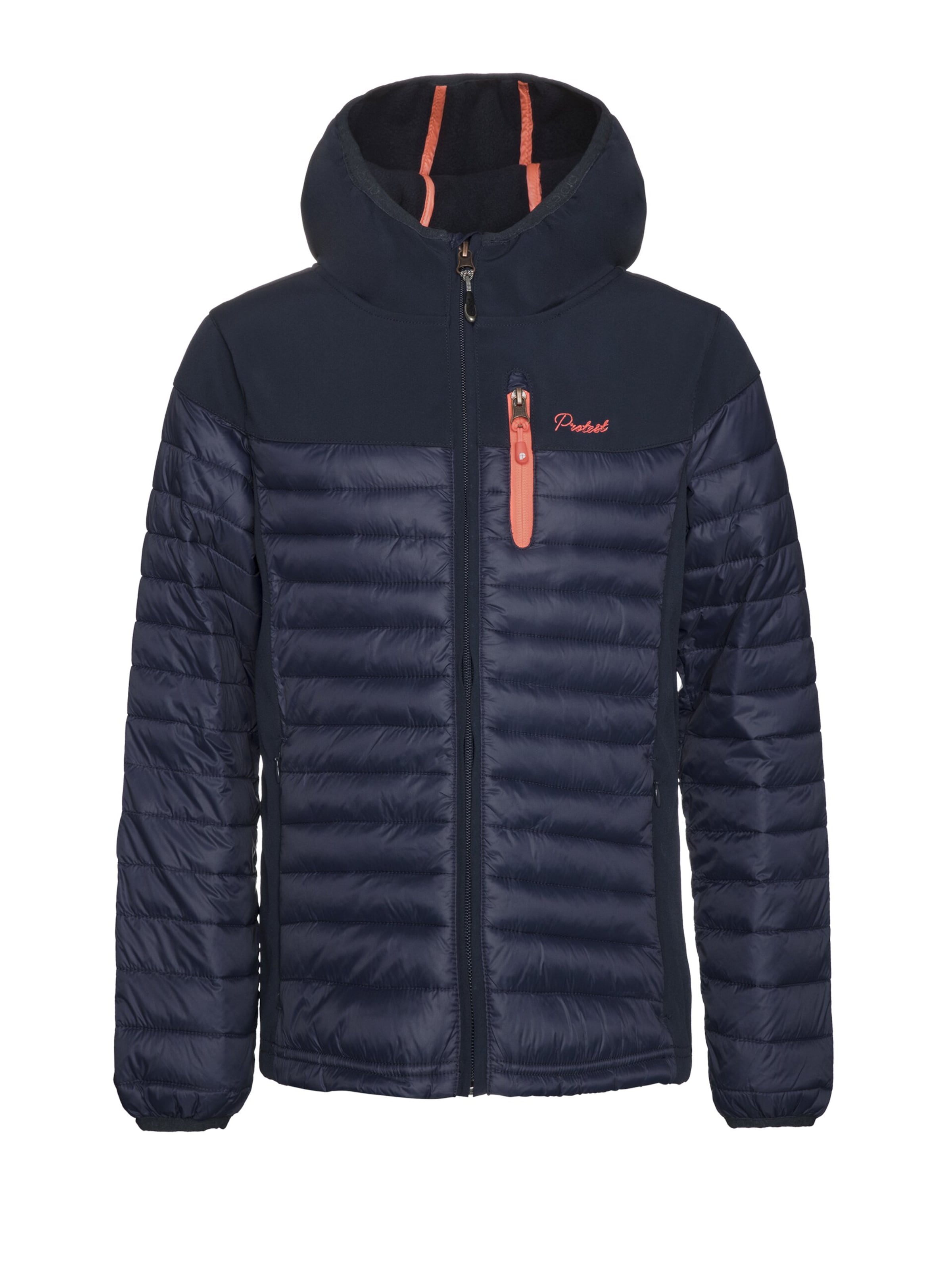 PROTEST Winterjacke 'PARINI JR' in Blau: Vorderseite