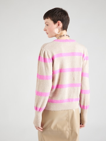 ICHI Sweater 'DUSTY' in Pink