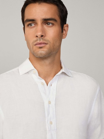 Hackett London Regular Fit Hemd 'Ess' in Weiß