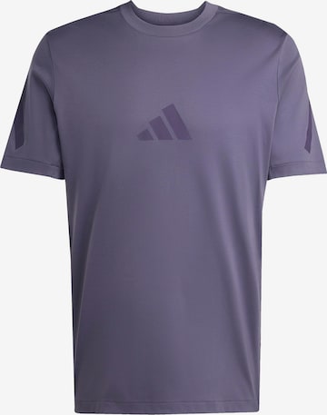 ADIDAS SPORTSWEAR Performance shirt 'Z.N.E.' in Purple: front