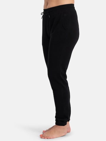 Bamboo basics Regular Traditional pants 'Lounge broek Jade' in Black