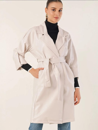 Bigdart Between-Seasons Coat in Ecru, Item view