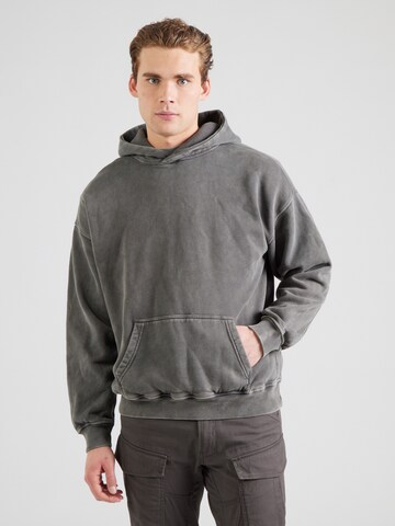 Abercrombie & Fitch - Sudadera 'ESSENTIALS' en gris: frente