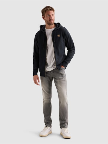 PME Legend Tussenjas 'Zip-up hoodie with side pockets' in Blauw
