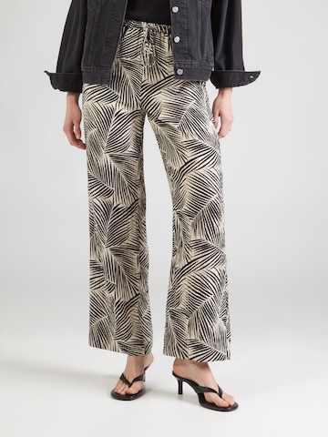 Wide Leg Pantalon 'VILIMIA KEA' VILA en beige : devant