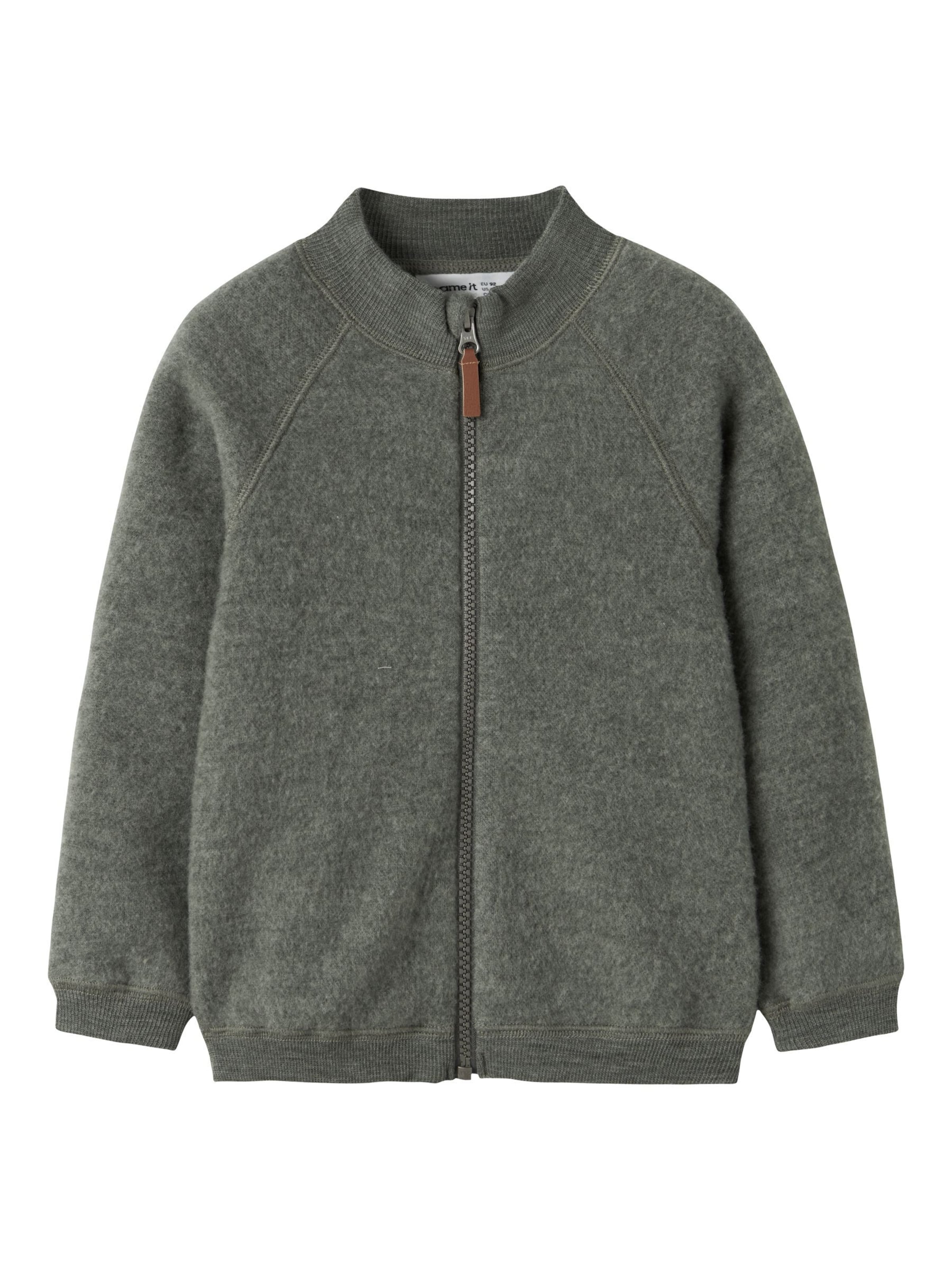 NAME IT Gebreid vest in 92 in de kleur Groen, Productweergave